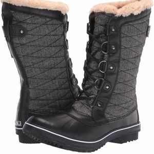 JBU Chilly Water-Resistant Lace Up Boots for Winter